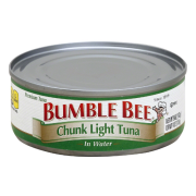 BUMBLE BEE CHUNK LIGHT TUNA IN WATER 5OZ