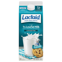 LACTAID 1% MILK 64OZ SMALL